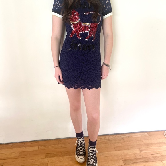 Vintage Gucci dress with slip - size small - Picture 6 of 7